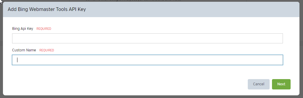 Bing Webmaster API Key Textbox.png